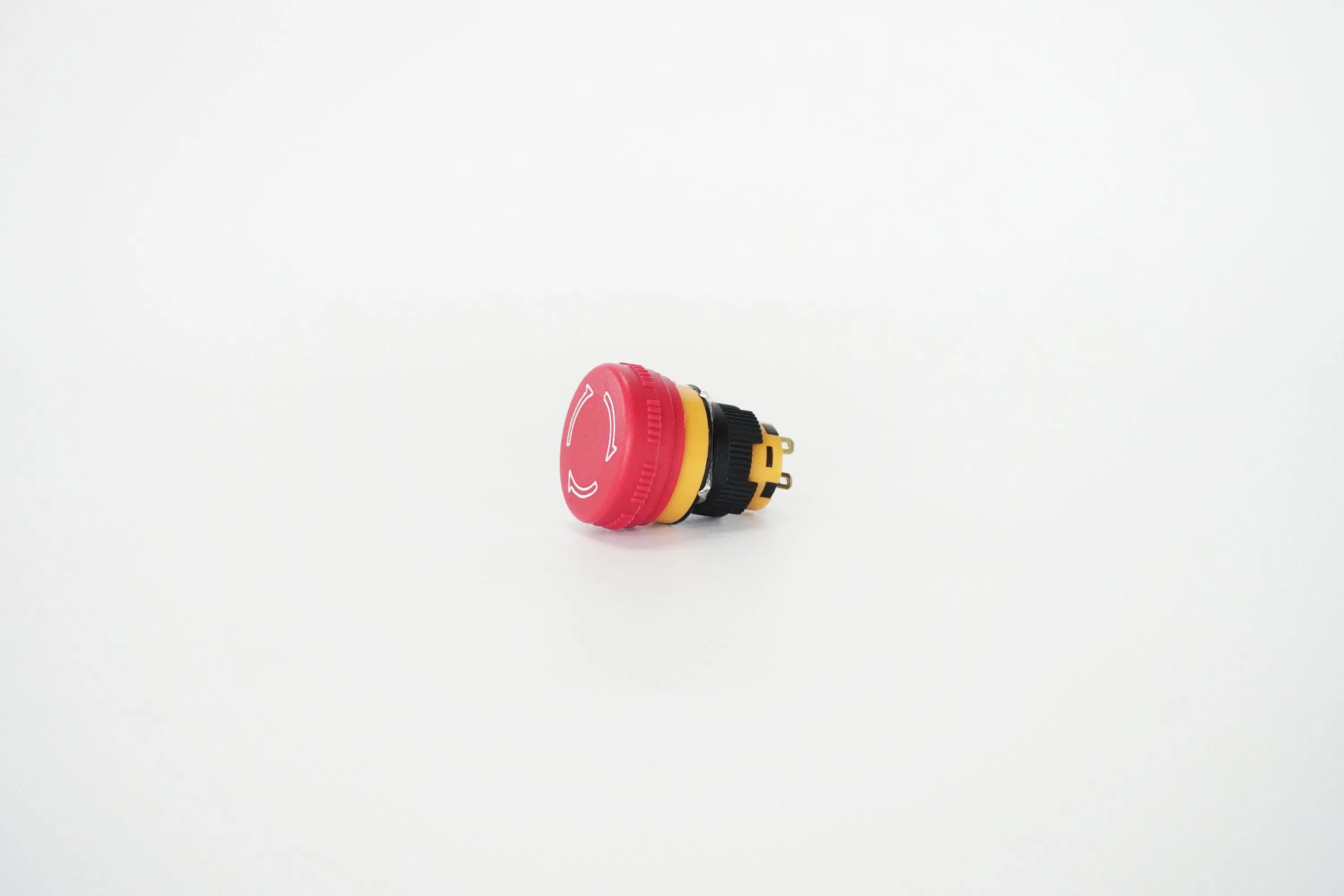 K16 Small - Headed Short - Contact Emergency Stop 3/6 Pins, 1no/1nc/2nc/1no + 1nc