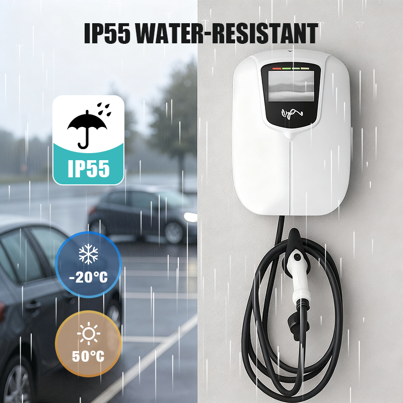 High Performance Gbt Standard 7kw 14kw 22kw 44kw Best Commercial EV AC Charging Stations