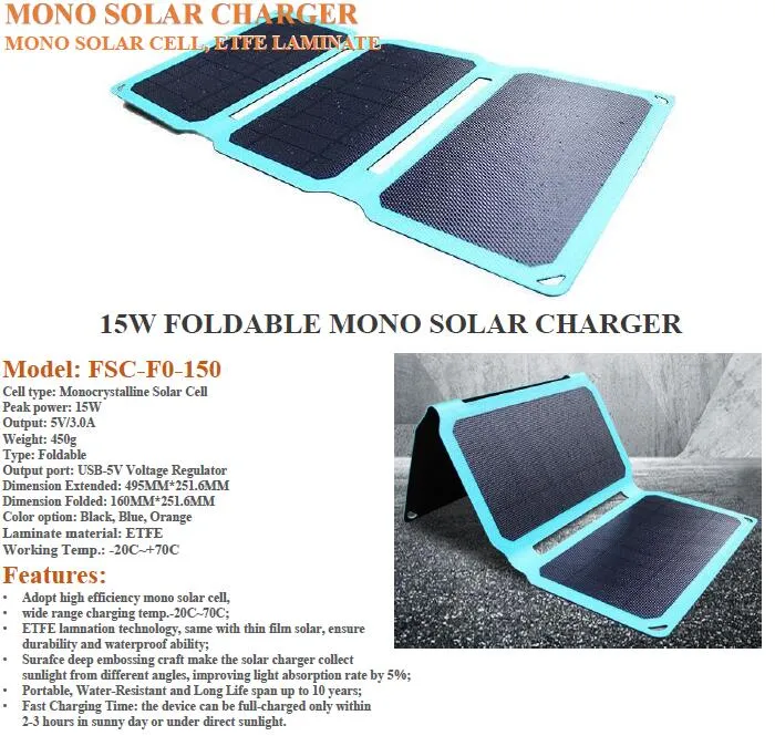 Solar Charger Display