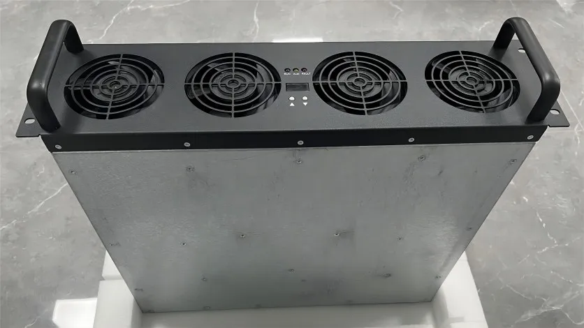 EV Charging Rectifier Module Side View