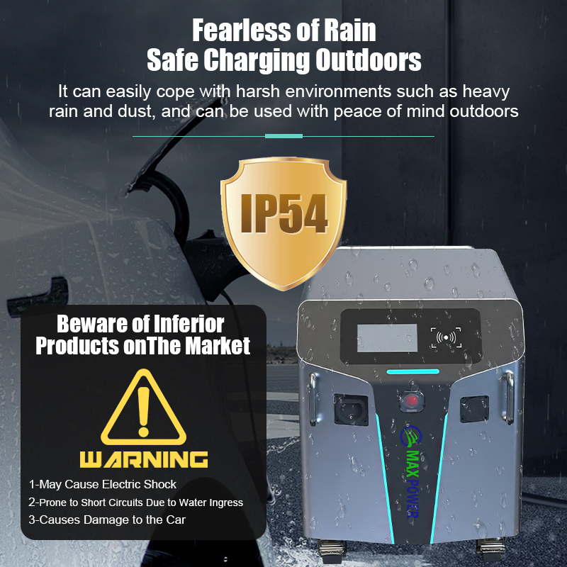 Commercial 11kw IP54 DC Charging Pile Chargerfor Electric Vehicle Charging Station