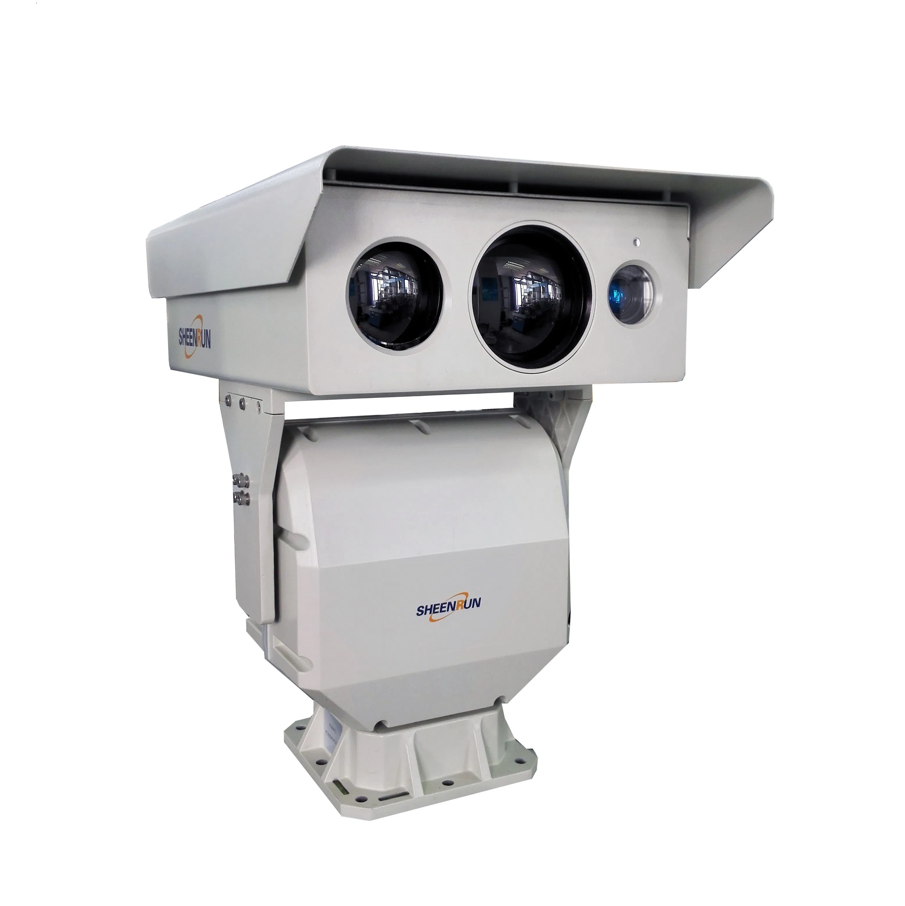 Multi Sensor Long Range PTZ Thermal and Daylight Security Laser Camera for Airport
