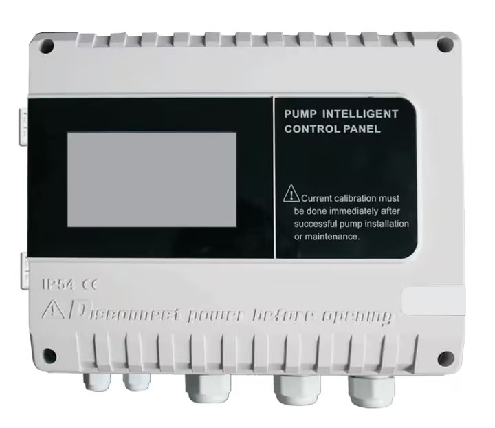 User-Friendly Touchscreen Interface for Three Phase Pump Management