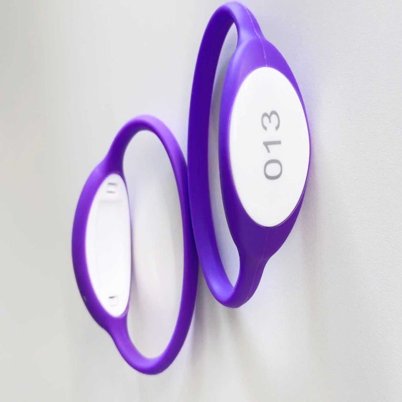 Wristband Access Control with RFID Qr Code Printing for Company
