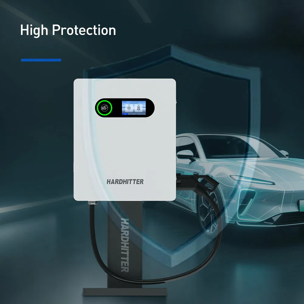 40kw DC Quick Electric Car Chargers CCS2 Single Gun Electric Vehicle Public Commercial Wallbox Fast EV Charging Stations