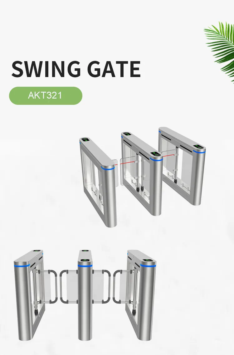 Automatic High Security Swing Barrier
