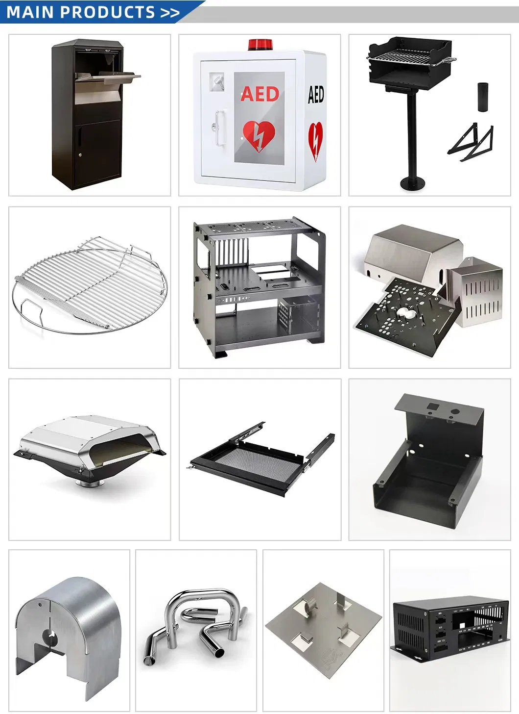 Main Products Display