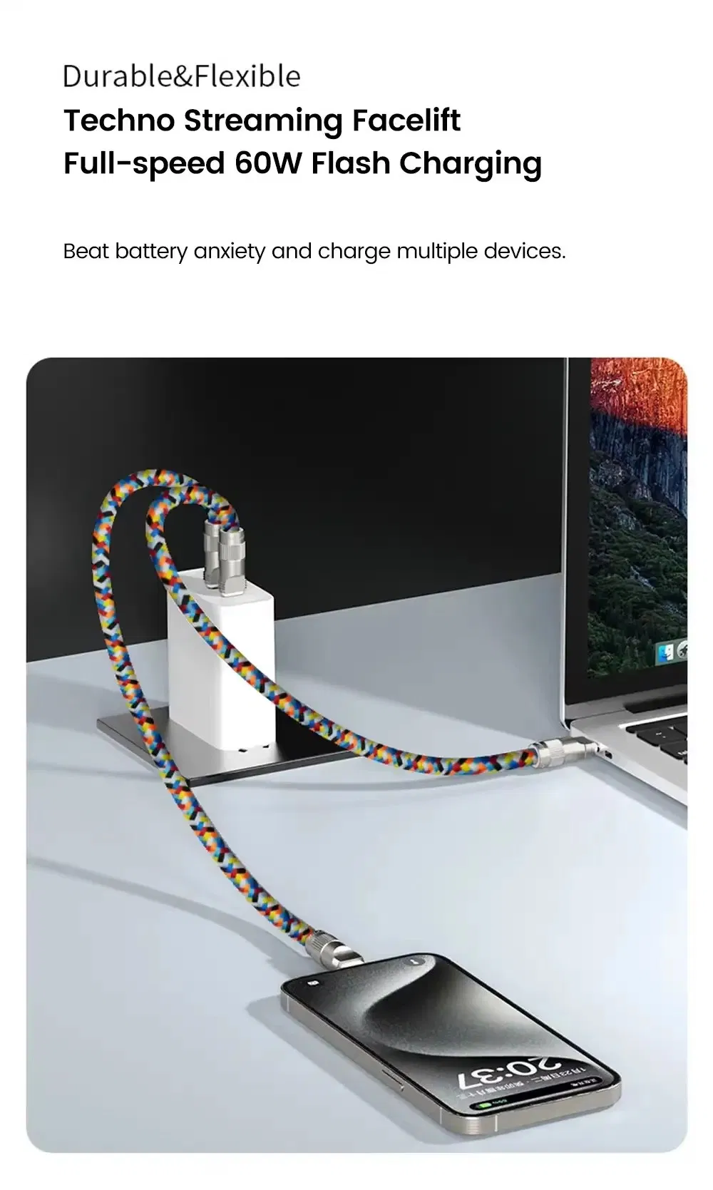 Fast Charging Lanyard Cable 3