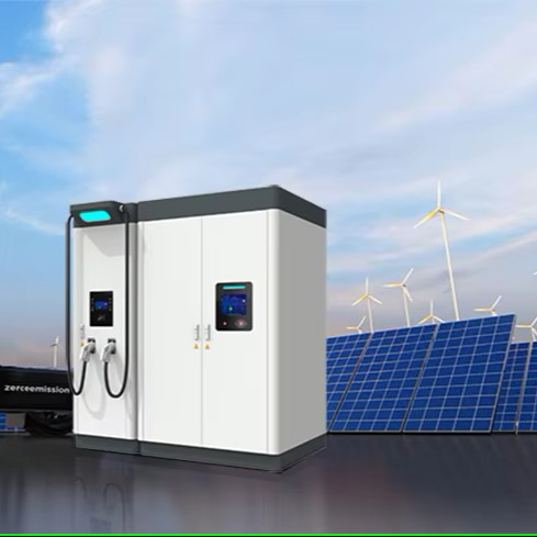 100kw EV Charger with 215kwh Bess Commercial DC Fast Car Charging Station Renewable Energy Charging Solar-Powered Energy Storage