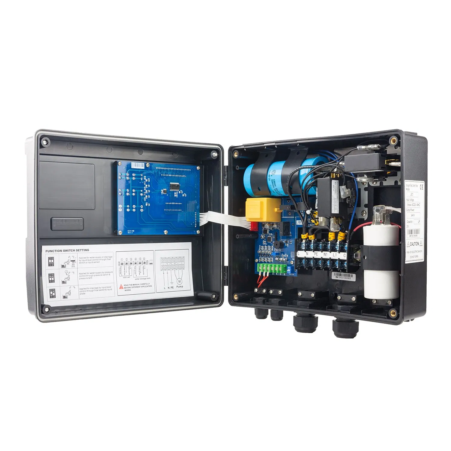 Integrated Capacitor Management Solution for Efficient Pump Operation