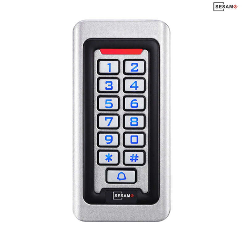 2000 User Capacity Wiegand 26 Bit Metal Keypad RFID 125kHz Wiegand Access Control with Card Readers Protocol 0-5m Reading Distance (S602 (EM))