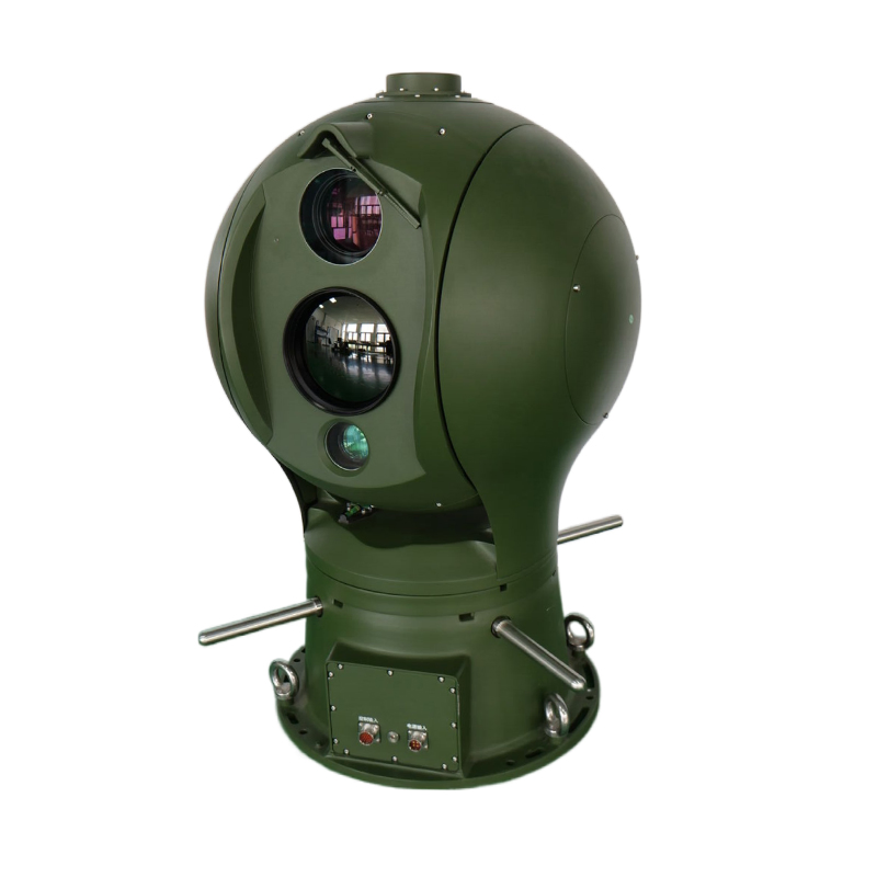 Long Distance Fog Penetrate Gyro Image Stabilizing High Speed Video IP Thermal Camera System