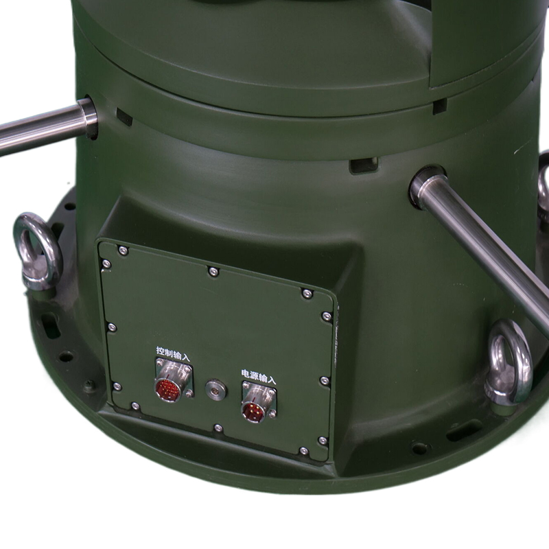 Long Distance Fog Penetrate Gyro Image Stabilizing High Speed Video IP Thermal Camera System