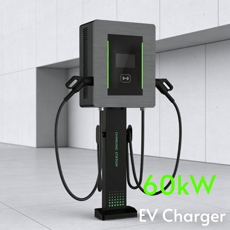 OEM ODM Factory Price 60kw Solar Powered Electric Car Charger CCS2 Gbt Chademo