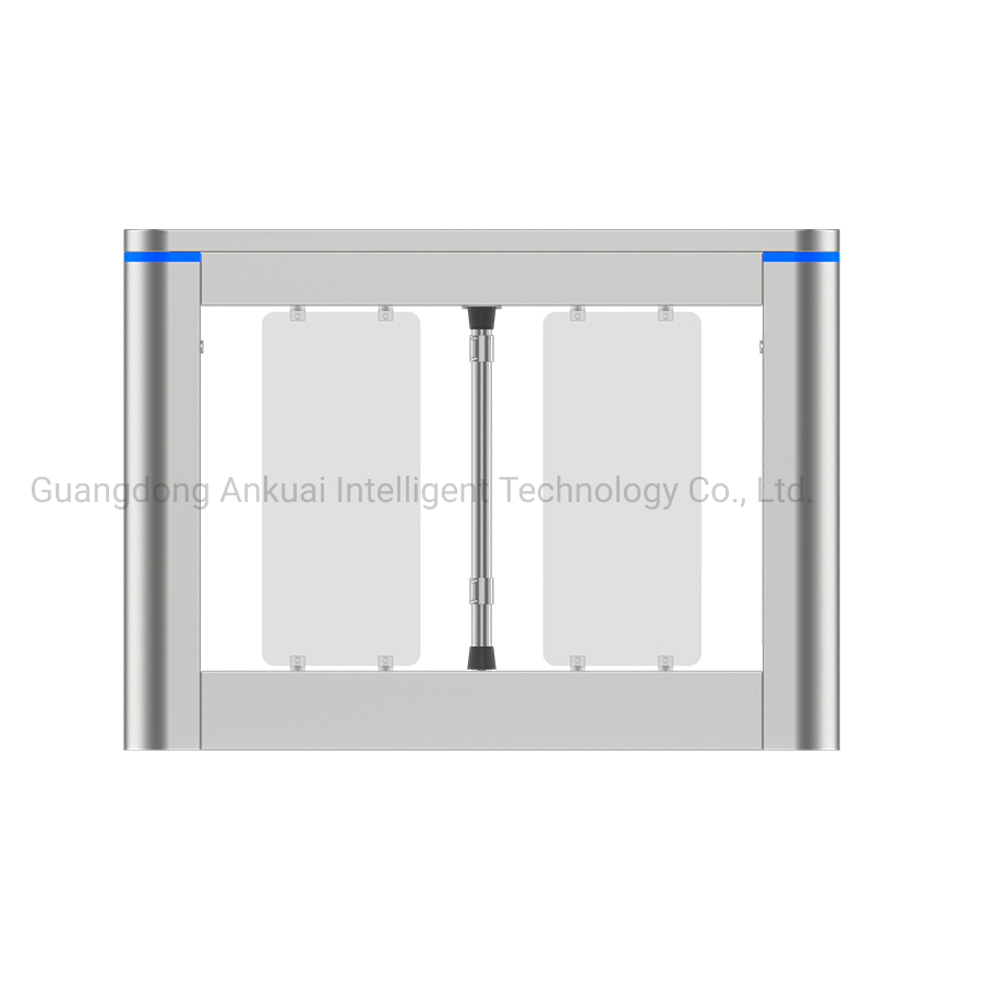 304 Stainless Steel Automatic High Security Pedestrian Access Control with RFID/Barcode/Face Recognition Devices Swing Barrier Speed Gate