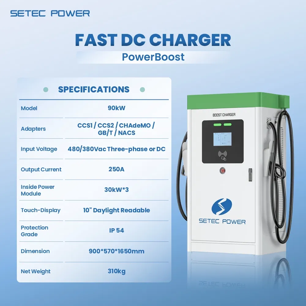 Level 3 DC Fast EV Charger 60kW-500kW &nbsp;Best Commercial Fast Charging Station