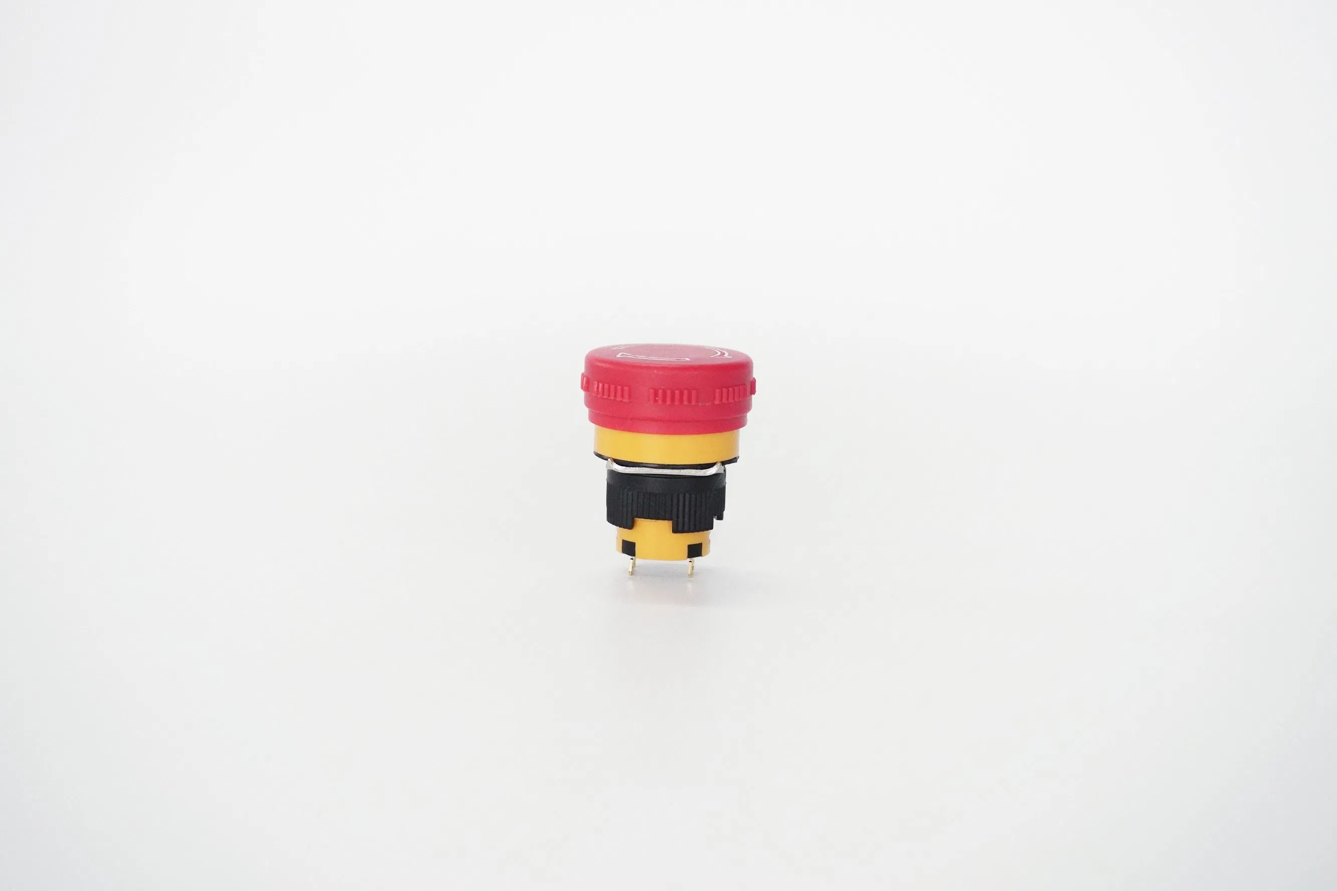 K16 Small - Headed Short - Contact Emergency Stop 3/6 Pins, 1no/1nc/2nc/1no + 1nc