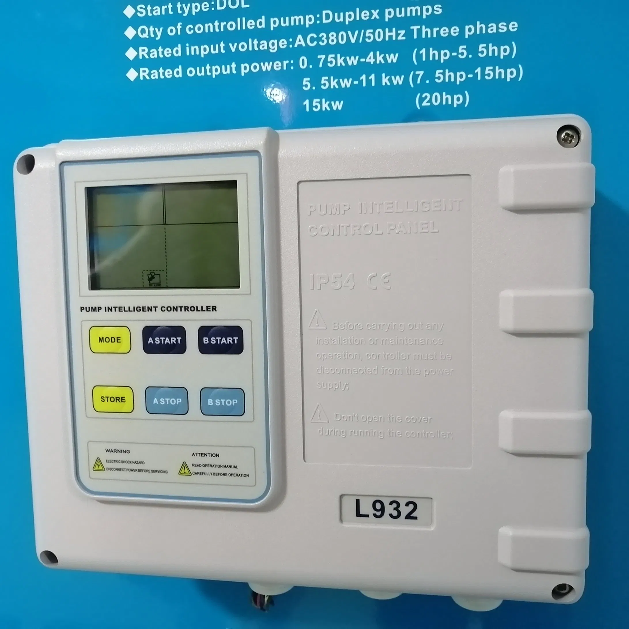 Smart AC380V Duplex Pump Management for Energy Efficiency