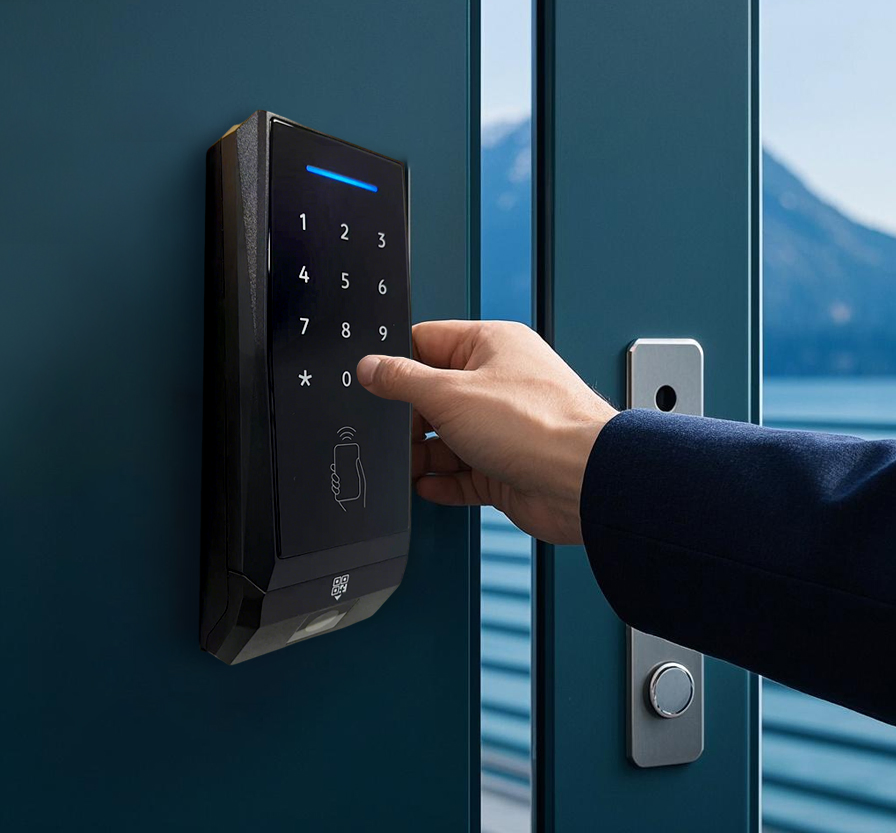 Access Control System for Office Buildings Employee Time Attendance RFID NFC APP Management Access Control
