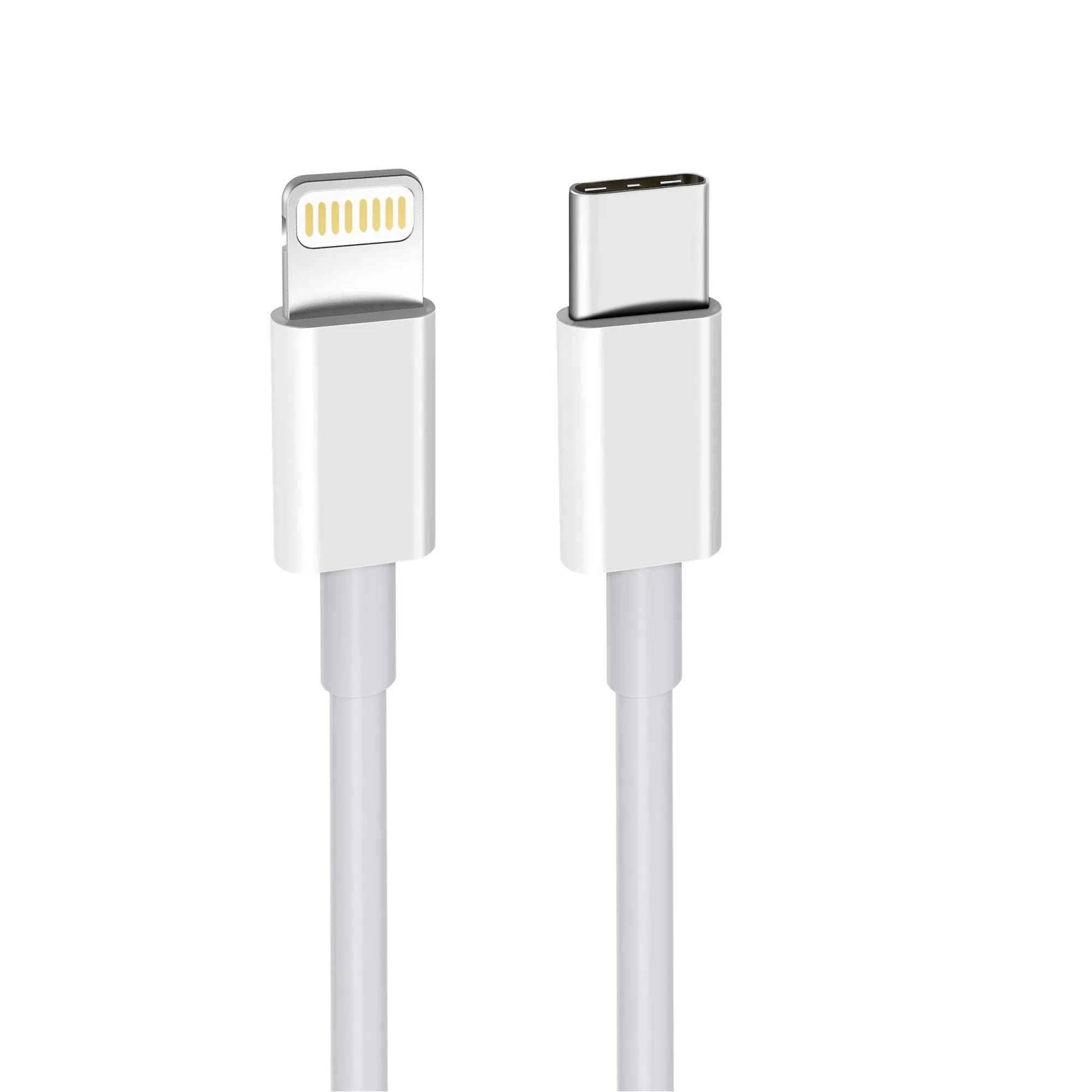 Universal Mfi Certificated PVC Braided Type C Lightning Charging Cable Manufacturer Supply