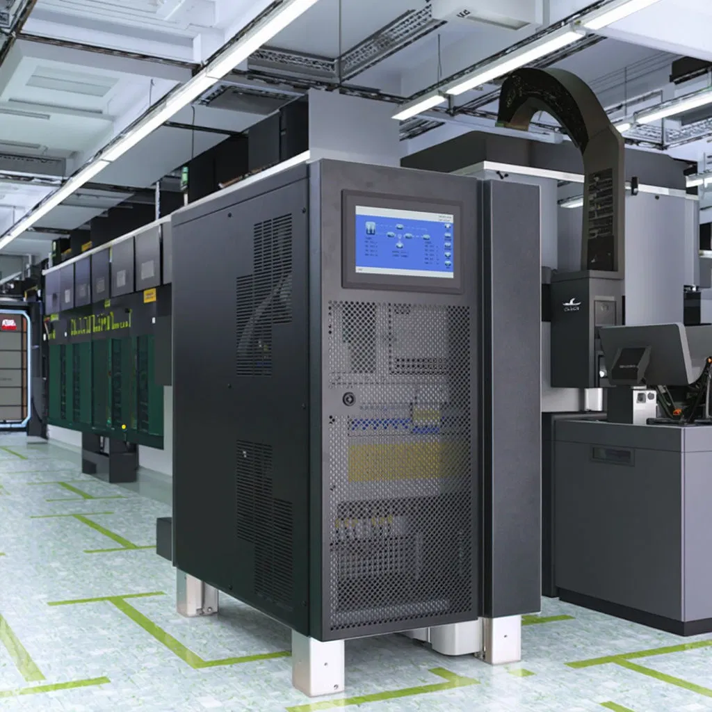 Hospital/Data Center UPS 10K-100kVA, 380V/415V, Voltage Stabilization &amp; Smart Battery Management