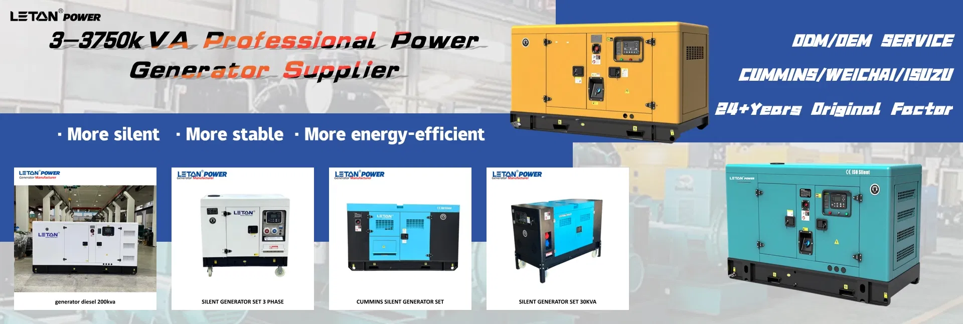 Diesel Generator Banner
