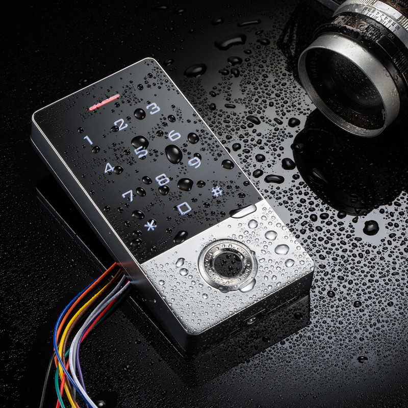 125kHz Fingerprint Wiegand 26 RFID Reader Standalone Access Control