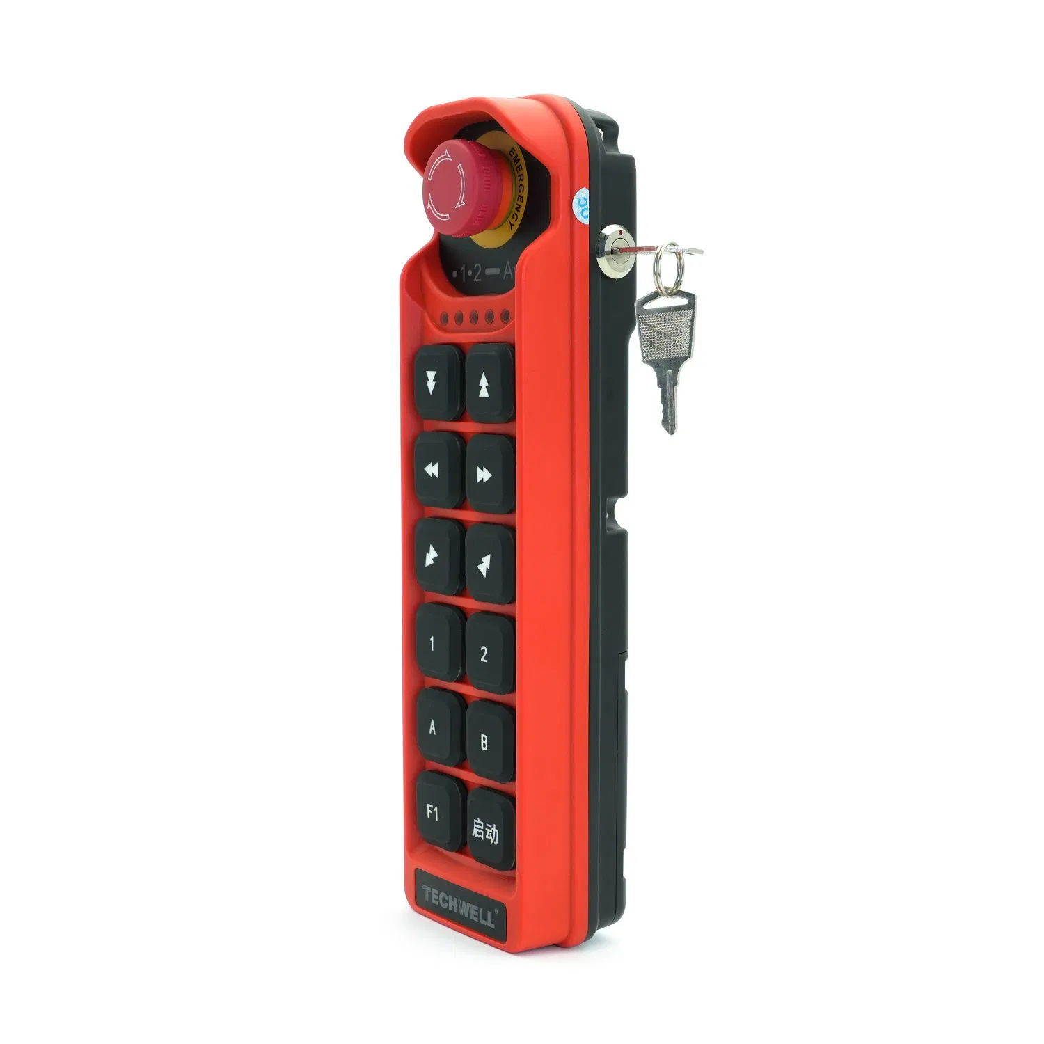 Universal Handheld 12 - Key Remote W/ Emergency Stop Function