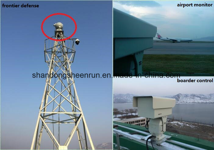 2-3km Detection Distance Outdoors Thermal Camera Auto Tracking Dual Sensor System