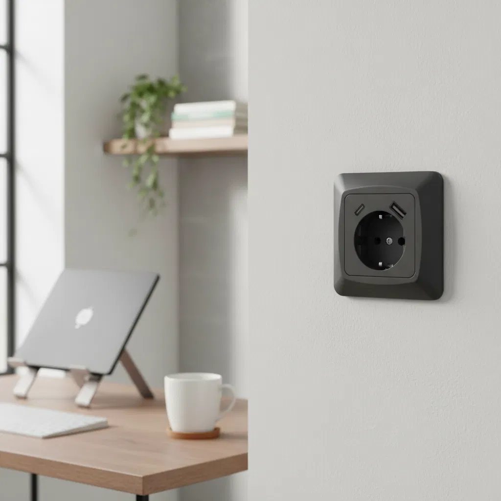 45X45mm USB Socket Module for Safe and Fast Charging Outlet