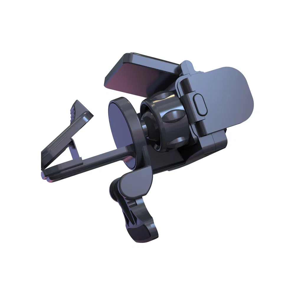 New Solar Powered Electric Car Phone Holder 360 Rotation Solar Charging Mobile Phone Holder Car Charger Wireless for Smart Phone