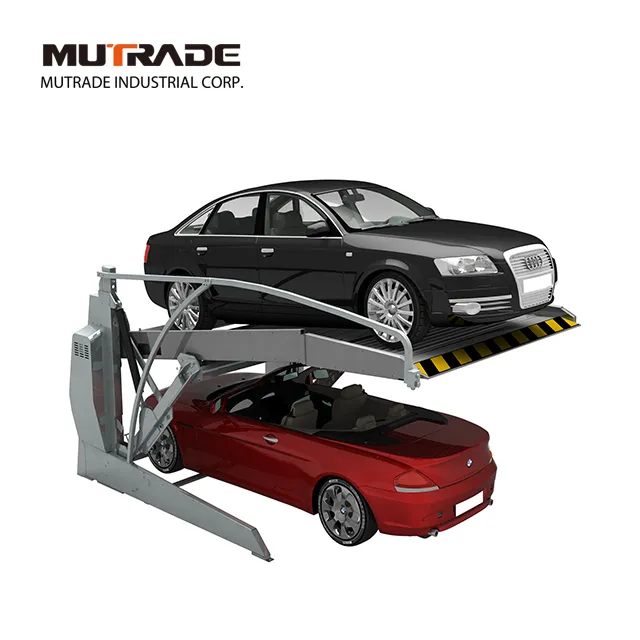 Two Post Tilting Car Parking Lift