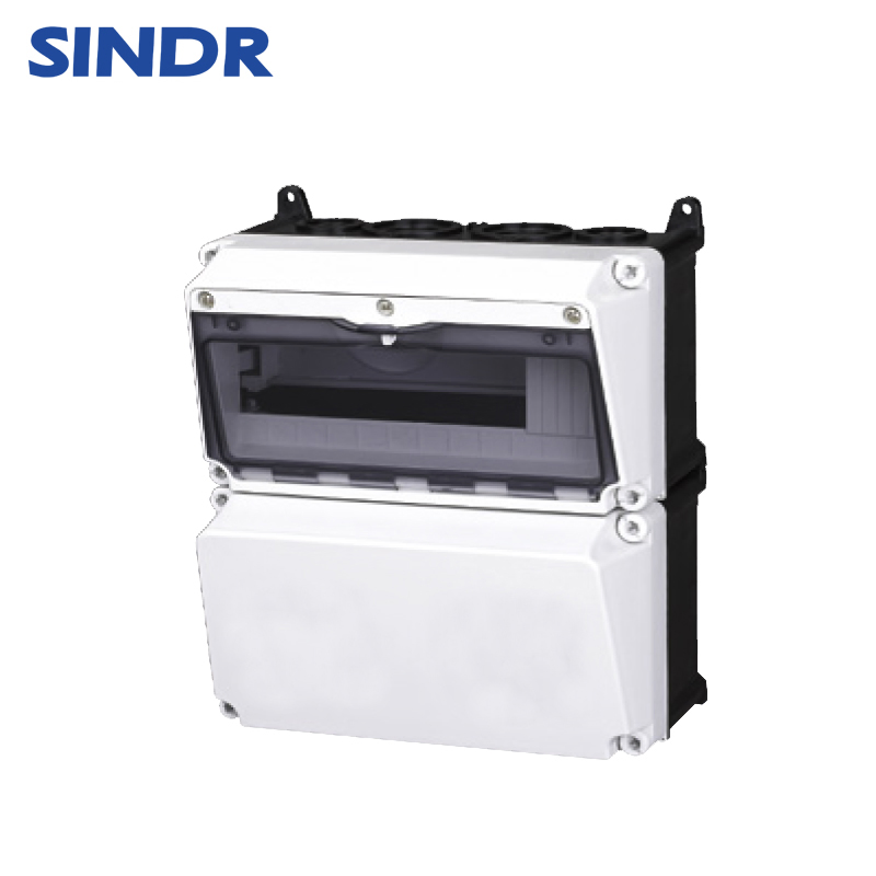 IP66 Waterproof Plastic Shell Electrical Enclosure, ABS/PC/PE Industrial Control System Wall-Mounted Junction Box, IP65 Outdoor Power Distribution Mobile Electr