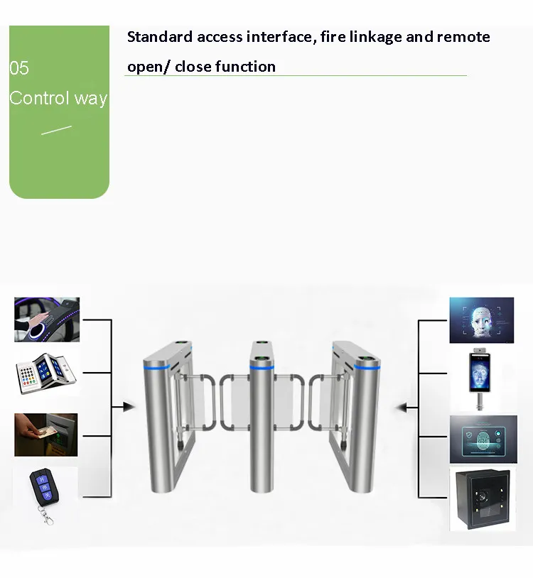 Swing Barrier Detail 5