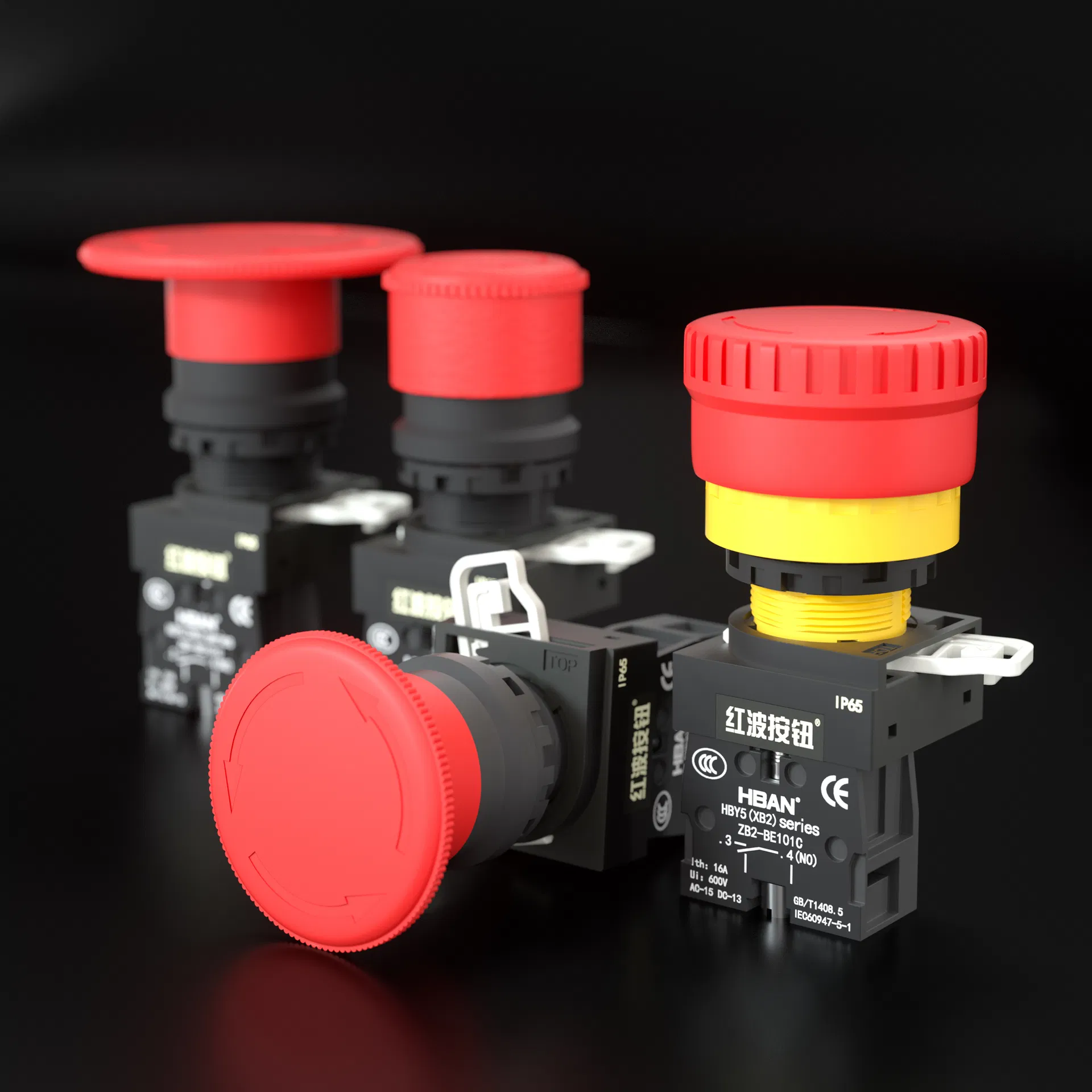 22mm Industrial Emergency Stop Button