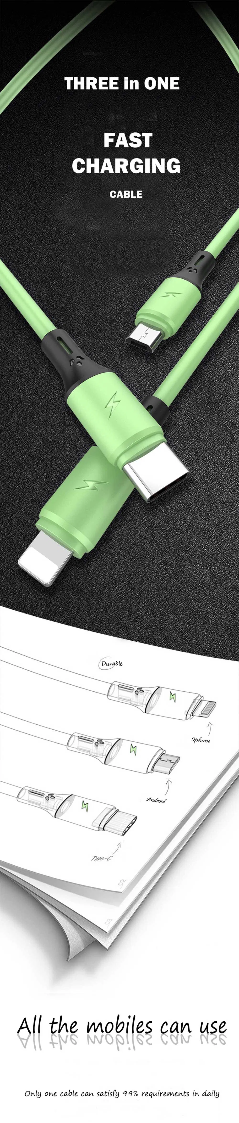 3 in 1 Charging Cable