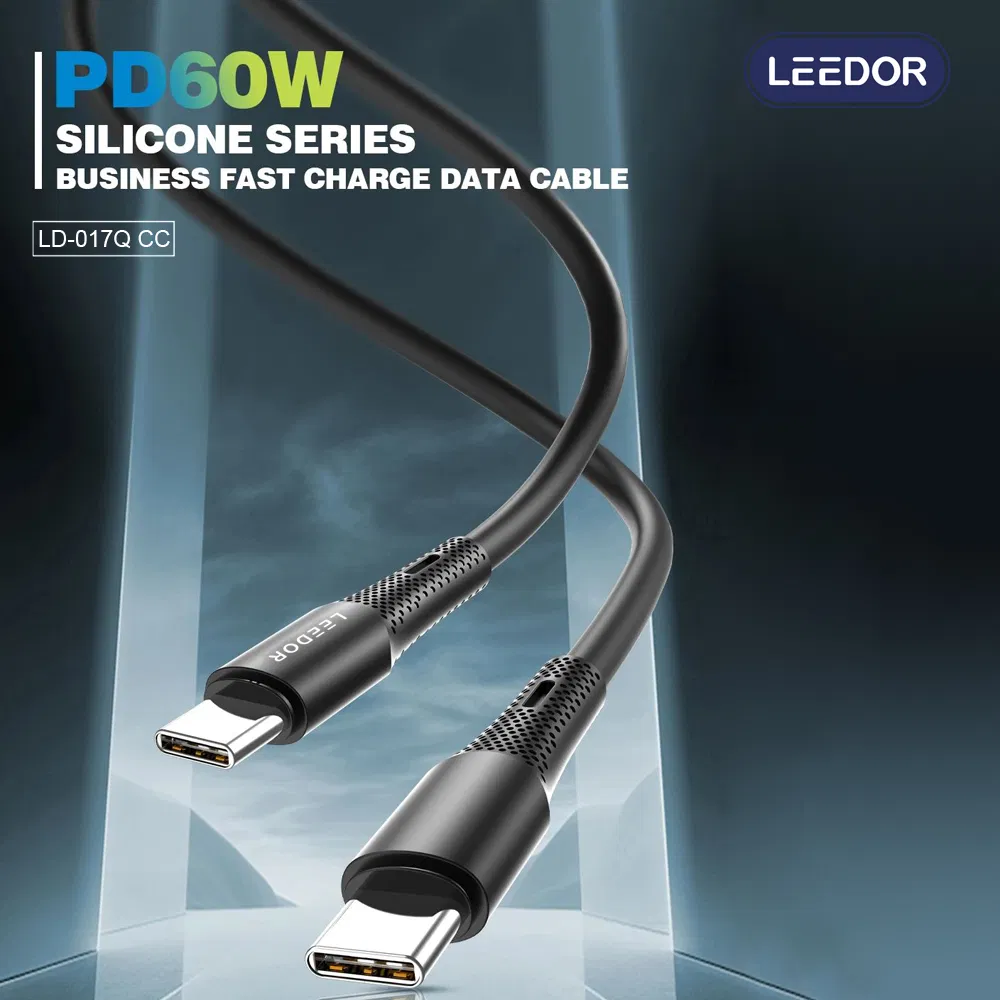 1m 3A Fast Charging Data Cable with High-Speed Data Transfer for Devices (Universal Compatibility)