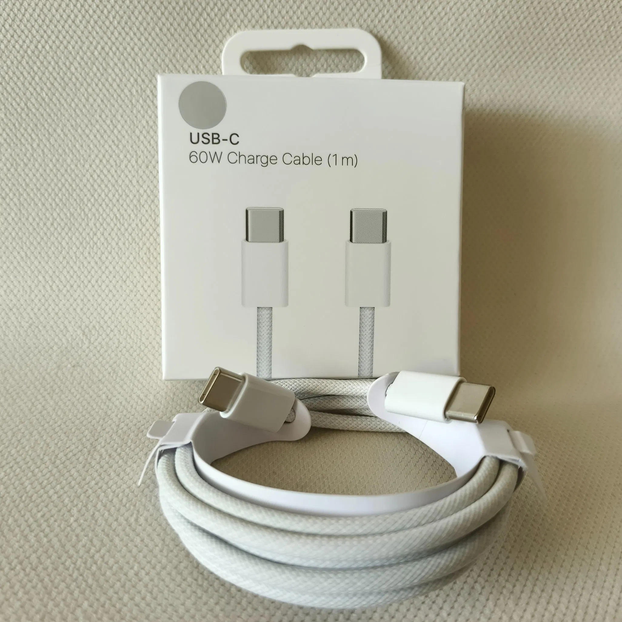 2025 New Mobile Phone Accessories AAA+++ High Quality 1: 1 USB-C Cable 60W 1m Universal Quick Charging Data Charging Charge Cable High Quality Wholesale