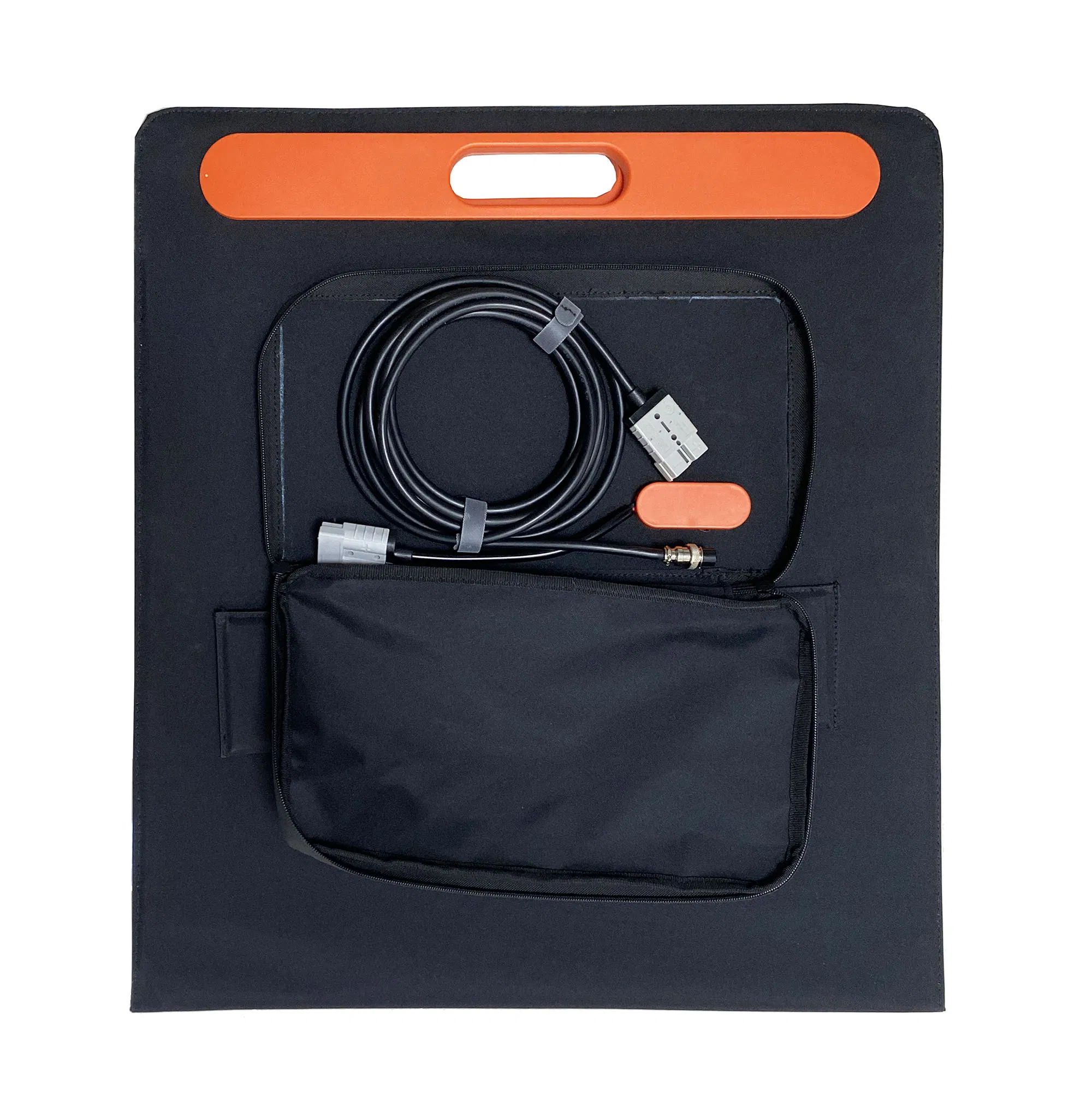 Colorful Handle Customized Available 120W Waterproof Fabric Portable Folding Solar Panels Powered Battery Charger for Power Bank