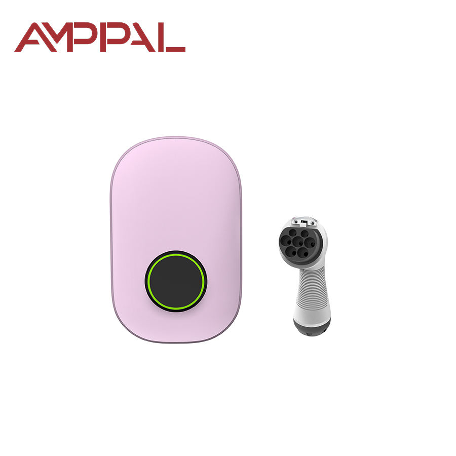 32A Residential 7kw AC EV Charging Pile 5 Meters Gun Cable 22kw Electric Car Charging Wallbox Wall-Mounted 22kw Charging