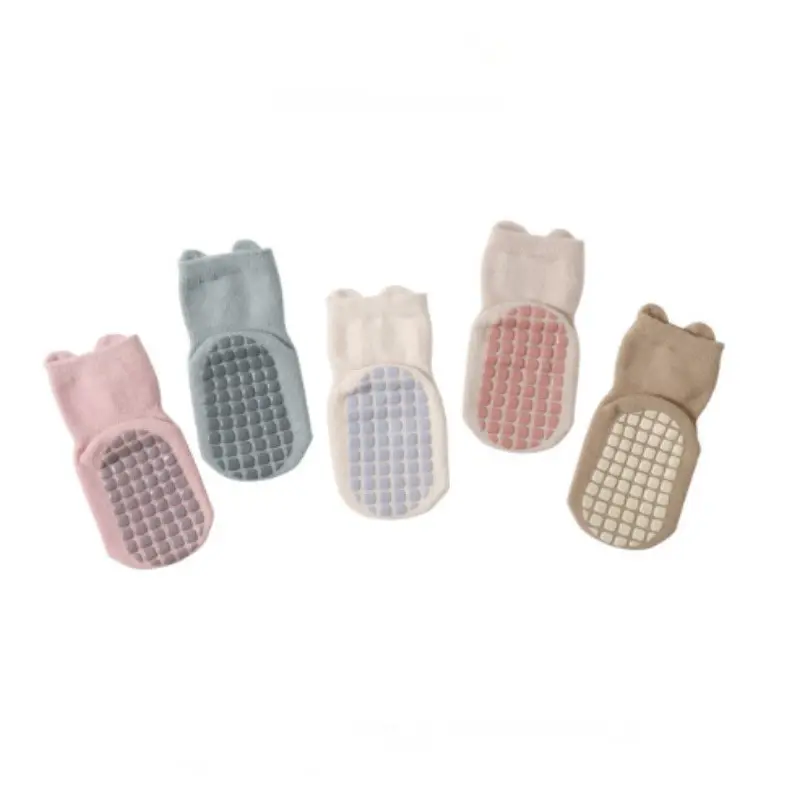 Custom Non-slip Infant Socks with New Cute Novelty Cartoon Animal Design for Baby Manufacturers, Supplier