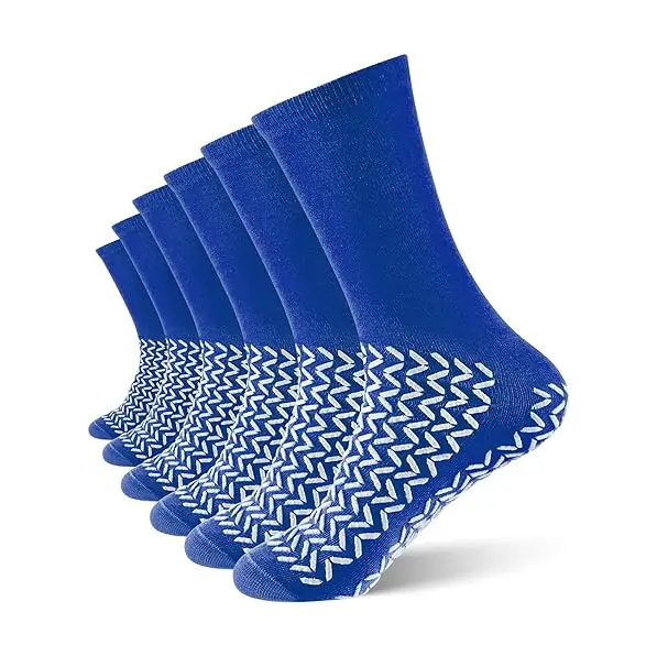 Wholesale non slip socks hospital custom grip socks for medical