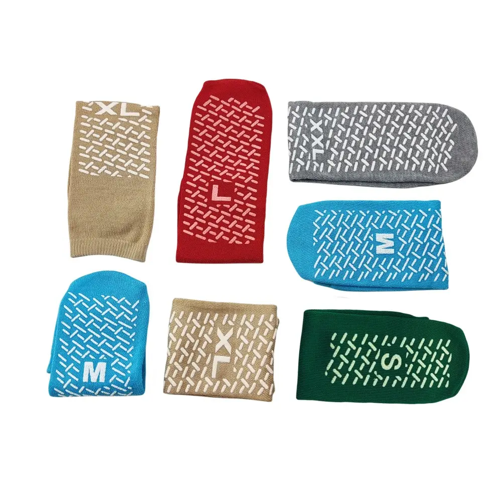 High-Quality Manufacturer Custom Grip Hospital Sock Non Slip Machine-Washable Medical Socks Manufacturer, Factory