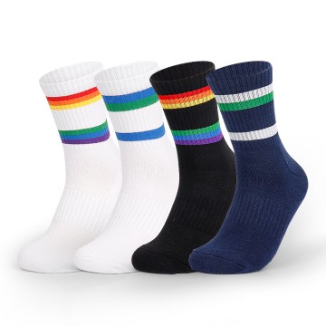 Wholesale OEM Cotton Terry Badminton Socks Sport Socks Men for Badminton