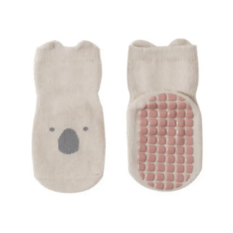 Custom Non-slip Infant Socks with New Cute Novelty Cartoon Animal Design for Baby Manufacturers, Supplier