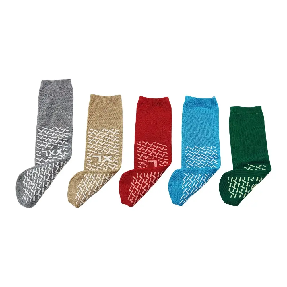 High-Quality Manufacturer Custom Grip Hospital Sock Non Slip Machine-Washable Medical Socks Manufacturer, Factory