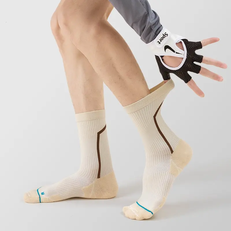 High-Quality OEM Cycling Socks Mens Custom Logo Merino Wool Cycling Socks Manufacturer, Factory
