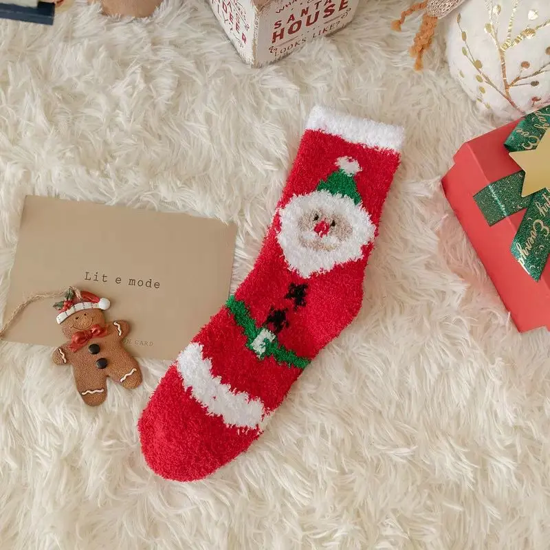 Wholesale Good Quality Christmas Promotion Gift Socks Festival Socks