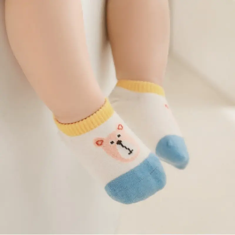 High-Quality Factory Colorful Soft Baby Socks Anti-slip Comfortable Kids Socks Cotton Ankle Socks Manufacturers, Supplier