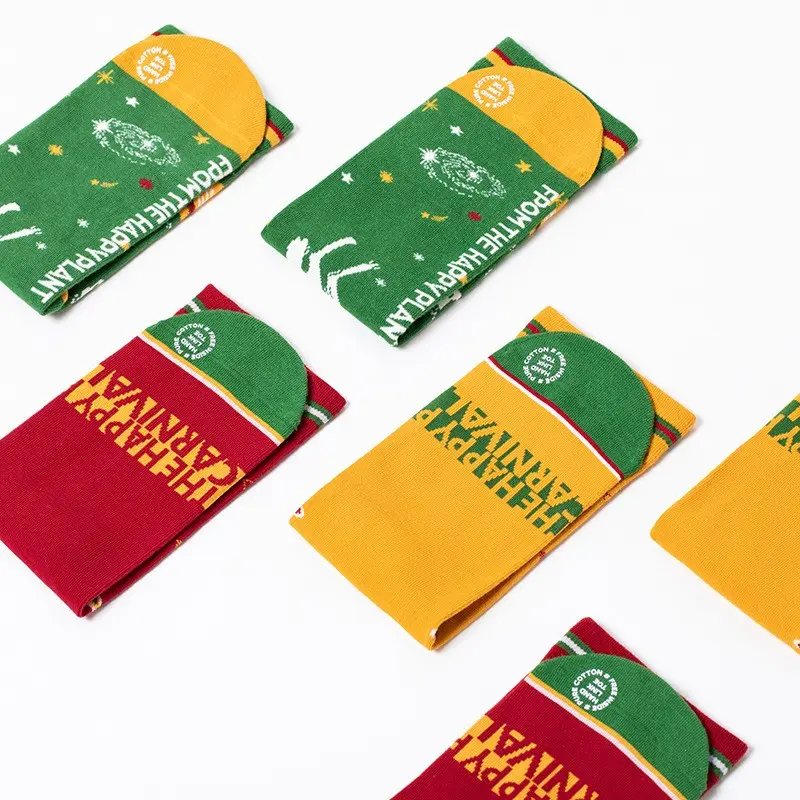 Wholesale Bulk Wholesale High Quality Cozy Thick Christmas Festival Crew Socks Supplier, Factory